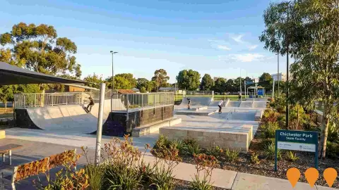 AI impression: Chichester Park Skate Facility, Sports & Recreation
