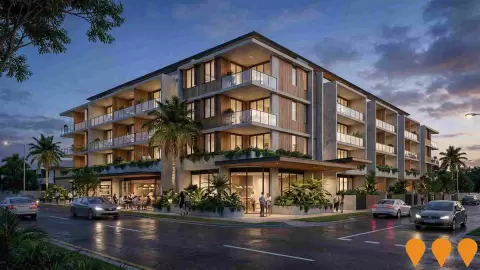 AI impression: The Gallery, Residential Development