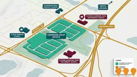 AI impression: Hammond West Private Estate, Residential Development