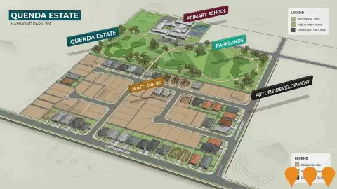AI impression: Quenda Estate, Residential Development