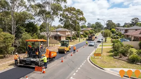 AI impression: Solander Road Reseal Works, Transport & Logistics