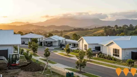 AI impression: Terranora Village Estate, Residential Development