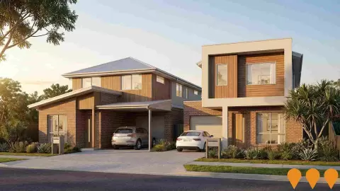 AI impression: 8 Cannell Crescent Dual Occupancy & Subdivision, Residential Development
