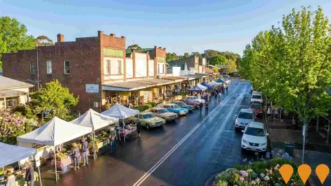 AI impression: Bundanoon Village Place Plan, Precincts & Urban Renewal