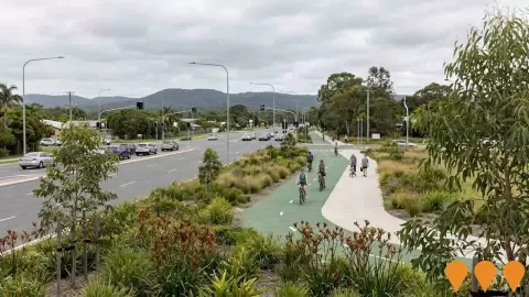 AI impression: Caloundra Transport Corridor Upgrade (Section 2 - Nicklin Way Extension), Transport & Logistics