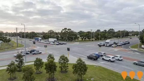 AI impression: Reid Highway and Erindale Road Grade Separation, Transport & Logistics