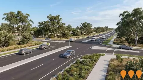 AI impression: Hepburn Avenue Upgrade - Lilburne to Walter Padbury, Transport & Logistics