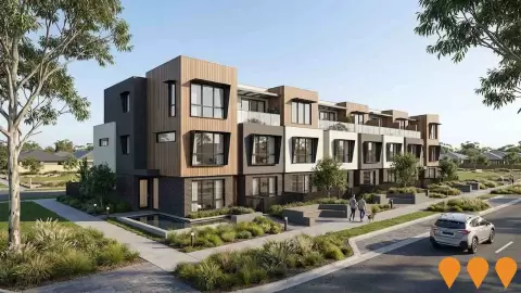 AI impression: 473 Leakes Road Townhomes, Residential Development