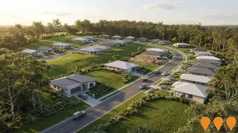AI impression: Burnside Hills Estate, Residential Development