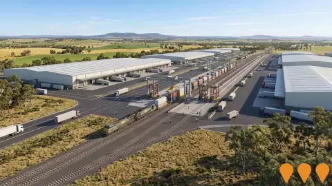 AI impression: Tamworth Global Gateway Freight Park, Transport & Logistics