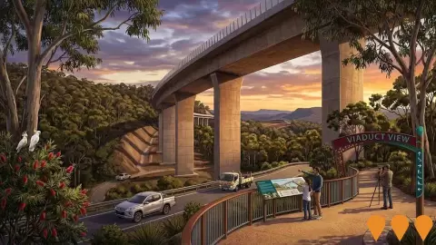 AI impression: Gympie Connection Road and Tin Can Bay Road Priority Intersections Upgrade, Transport & Logistics