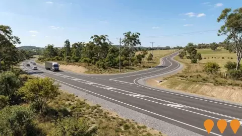 AI impression: Tagigan Road Widening Project, Transport & Logistics