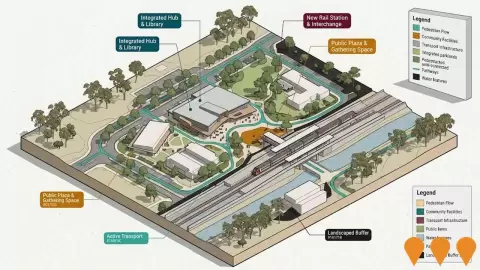 AI impression: High Wycombe Community Hub, Sports & Recreation