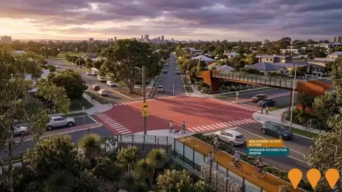 AI impression: Robson Avenue & Gorokan Drive Active Transport Footpath Project, Transport & Logistics