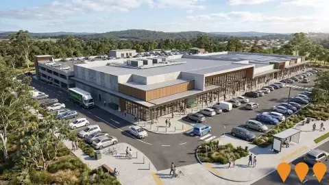 AI impression: Warnervale Town Centre Woolworths Retail Precinct, Retail