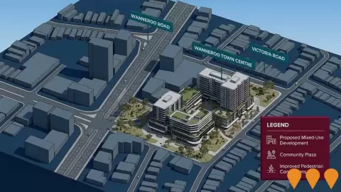 AI impression: Stirling Central Shopping Centre Redevelopment, Retail