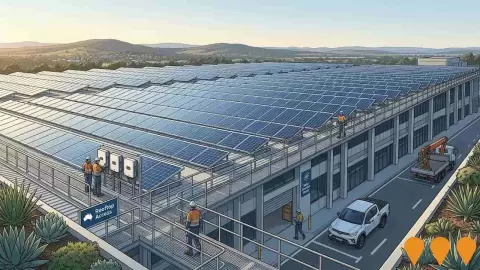 AI impression: Gregadoo Solar Farm & BESS, Energy