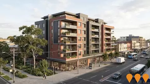 AI impression: 131 Parramatta Road Mixed-Use Development, Communities, Precincts & Urban Renewal