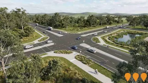 AI impression: Illawarra Highway and Tongarra Road Intersection and Safety Works, Transport & Logistics