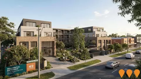 AI impression: 77-79 Whitehorse Road Apartments, Residential Development