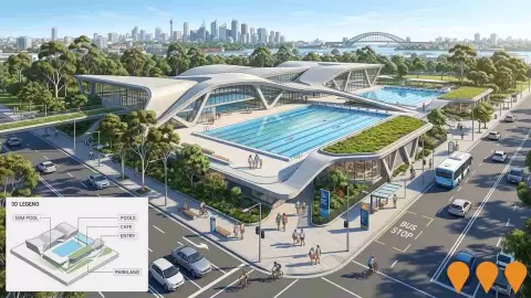 AI impression: Charlie Lowles Leisure Centre Splash Pad Upgrade, Sports & Recreation
