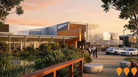 AI impression: Southern Link Road Extension, Transport & Logistics