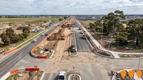 AI impression: Taylors Road Duplication and Infrastructure Upgrade, Transport & Logistics