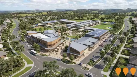 AI impression: Marshall Mount Town Centre & Primary School Precinct, Communities, Precincts & Urban Renewal