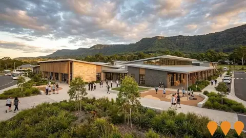 AI impression: New West Dapto Primary School and Public Preschool, Education & Training