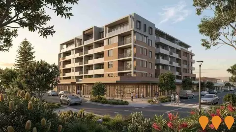 AI impression: 43-46 The Esplanade Shop Top Housing & Retail Redevelopment, Communities, Precincts & Urban Renewal