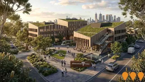 AI impression: Strategic Extractive Resource Area (SERA) - Trafalgar, Communities, Precincts & Urban Renewal