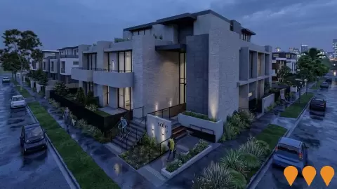 AI impression: 1-9 Allen Street & 777-781 Warrigal Road Retirement Development, Residential Development