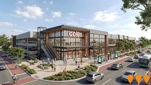 AI impression: Dianella Plaza Shopping Centre Redevelopment (Stage 1), Retail