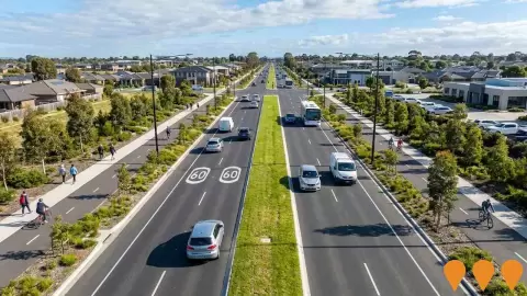 AI impression: Evans Road Upgrade, Transport & Logistics