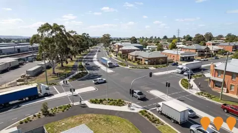 AI impression: Goulburn Key Intersections Upgrades, Transport & Logistics