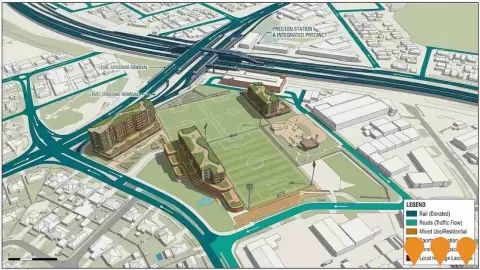 AI impression: Wotton Reserve Integrated Sporting & Residential Precinct, Communities, Precincts & Urban Renewal