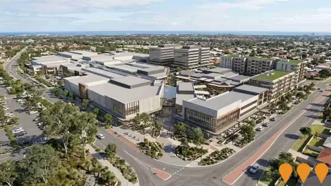AI impression: Westfield Whitford City Expansion, Communities, Precincts & Urban Renewal