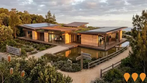 AI impression: Burns Beach Estate, Communities
