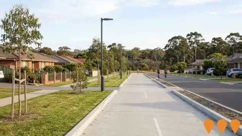 AI impression: Hicks Street to Dorothy Street Principal Shared Path, Transport & Logistics