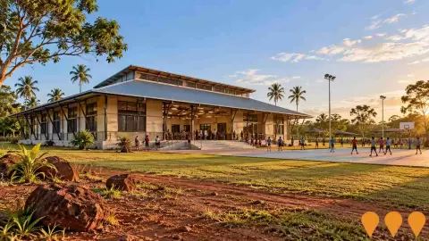 AI impression: Nhulunbuy Community Cyclone Shelter and Multipurpose Centre, Sports & Recreation