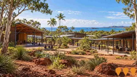 AI impression: Garma Institute Gunyangara Campus, Education & Training