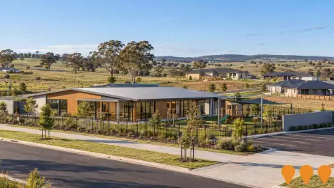 AI impression: 3 Memory Avenue Crookwell Residential Subdivision and 92-Place Child Care Centre (DA 50/2025), Residential Development