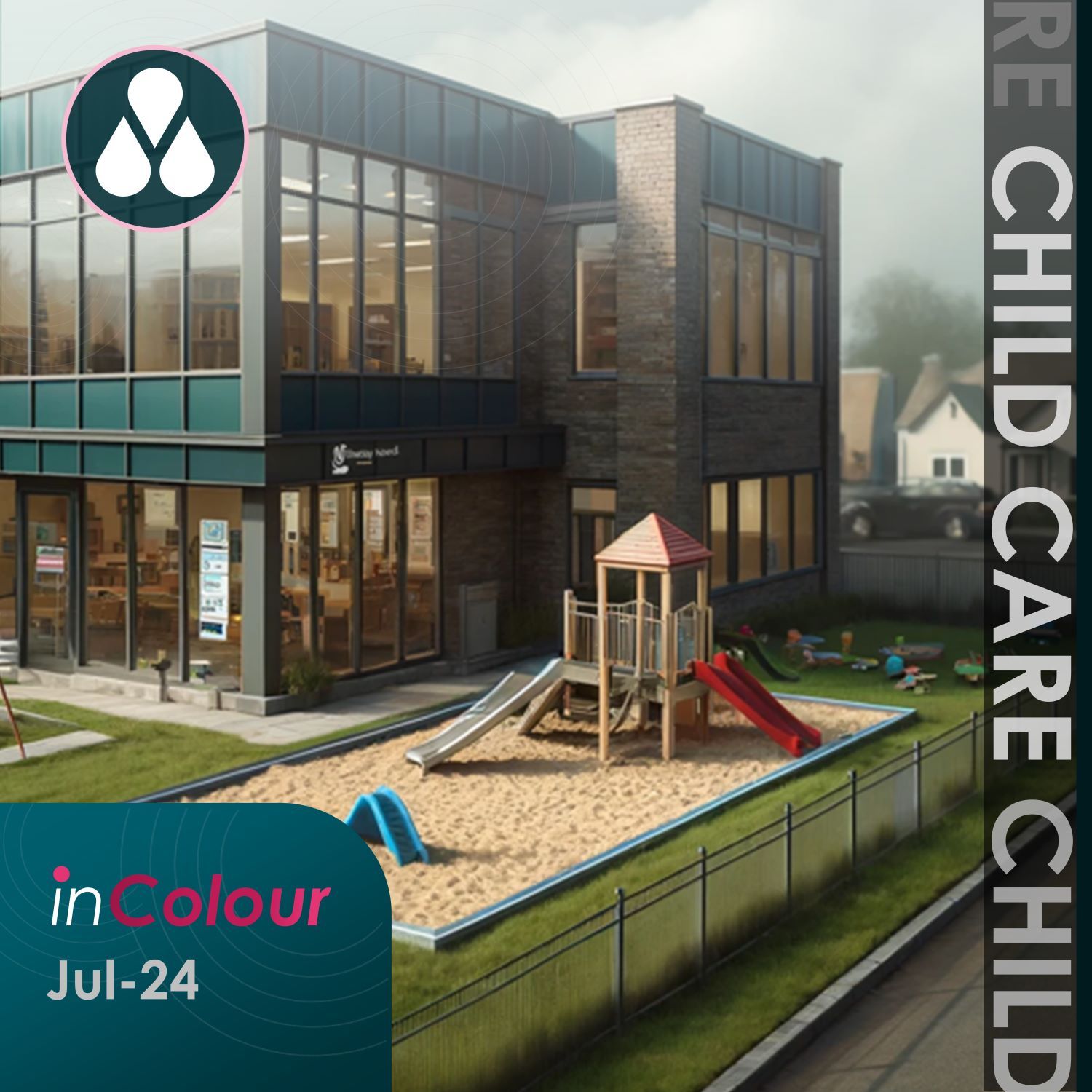 inColour - Child Care Benchmarks (slide 1 of 4)